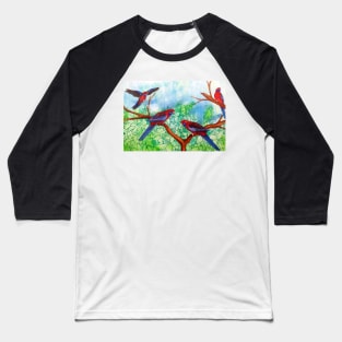 Crimson Rosellas Baseball T-Shirt